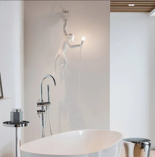 Monkey Wall Lamp