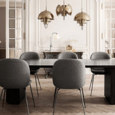 Luminaire doré design