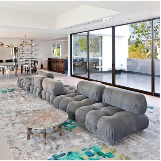 The Camellia modular sofa by Diiiz: an inspiration of the famous Camaleonda sofa
