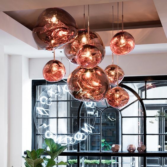 Lava pendant light