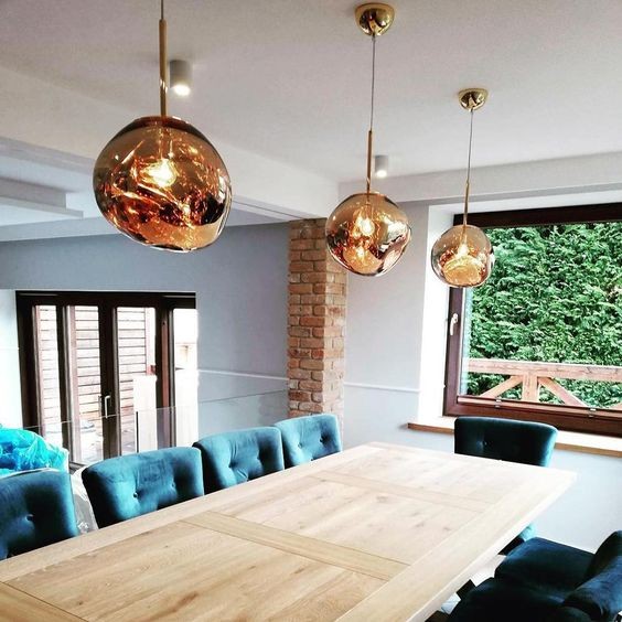 Lava pendant light