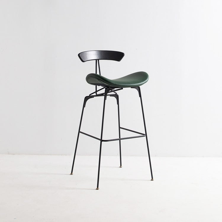 Gubi Black metal Bar stool
