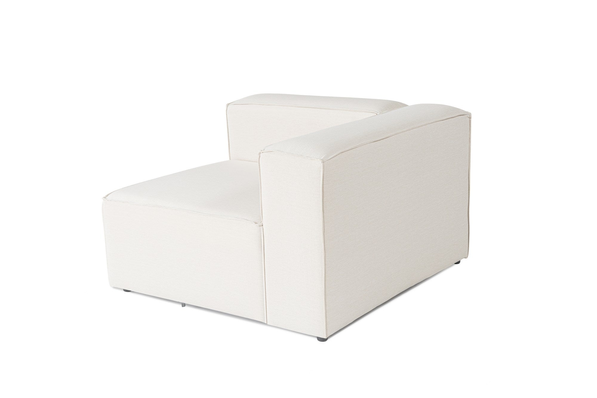 Frida – Ecru L Shape Corner Sofa | Designer Sectional for Living Room