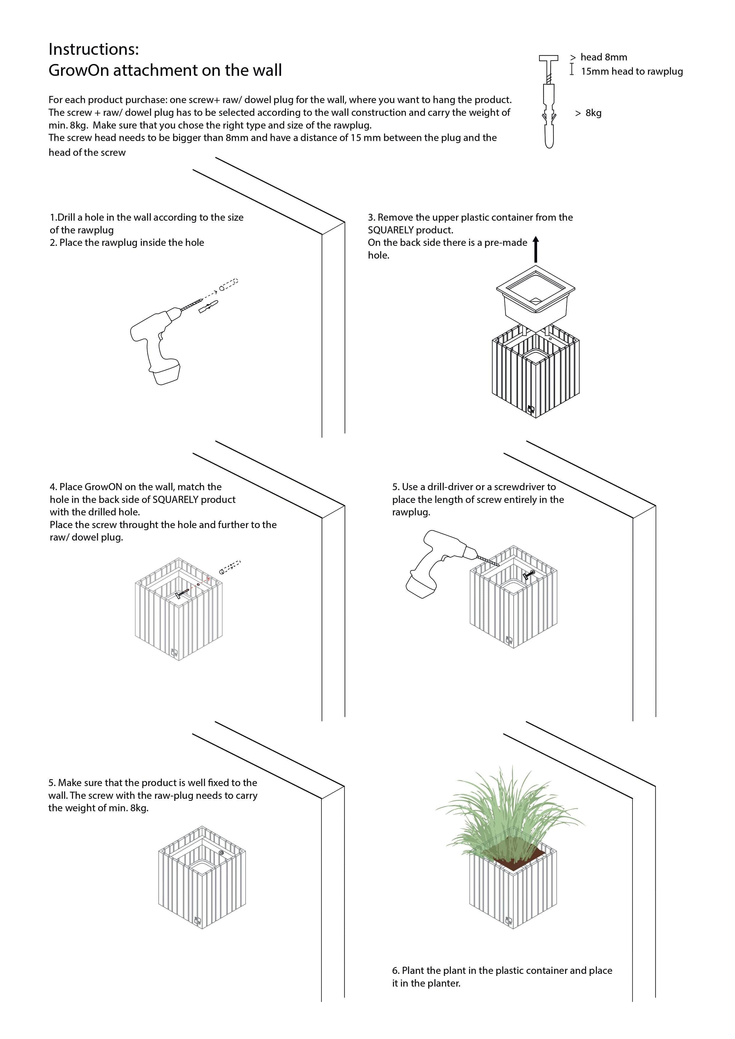 GrowOn planter - Squarely 