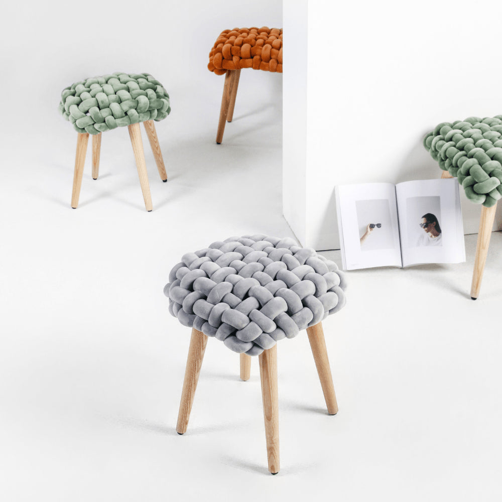  Tricot Velvet stool 
