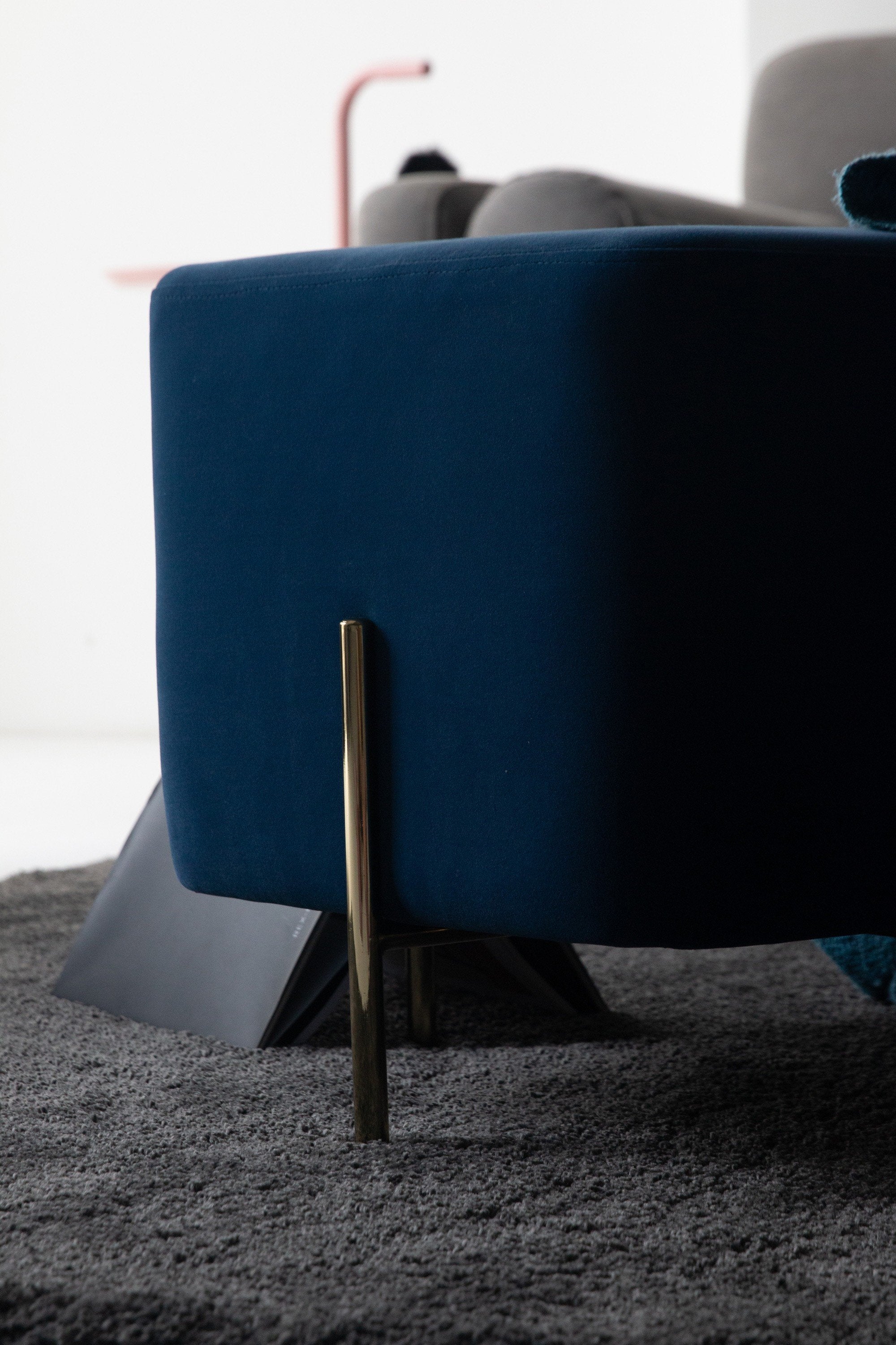 Velvet stool Riga