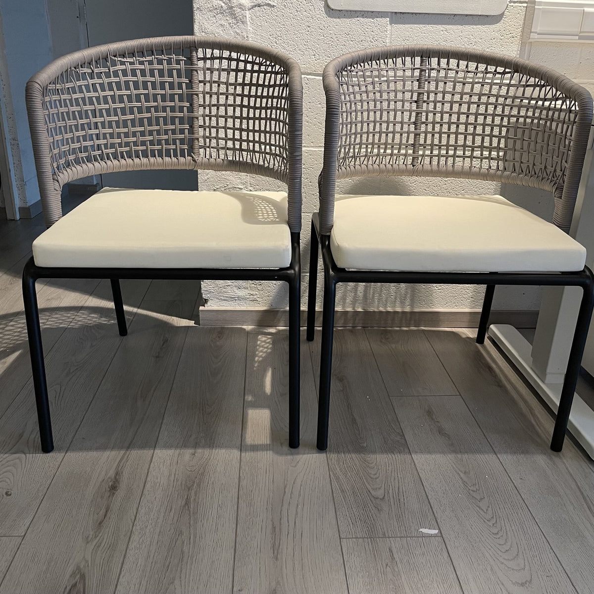 Set of 2 Outdoor chairs Trapani 