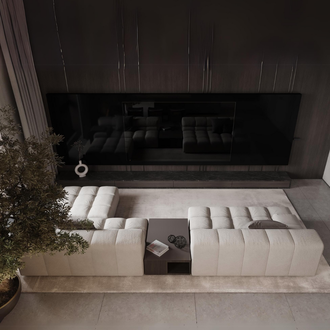Square Footstool 102 x 109 cm – Tully Modular Sofa