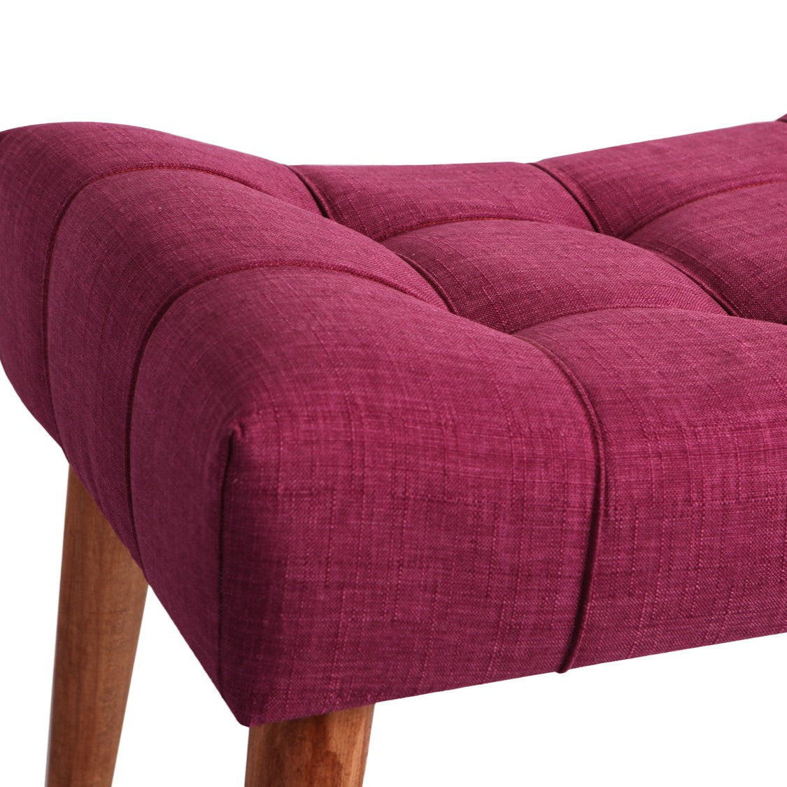 New Cool - Purple Pouffe – Modern Upholstered Ottoman