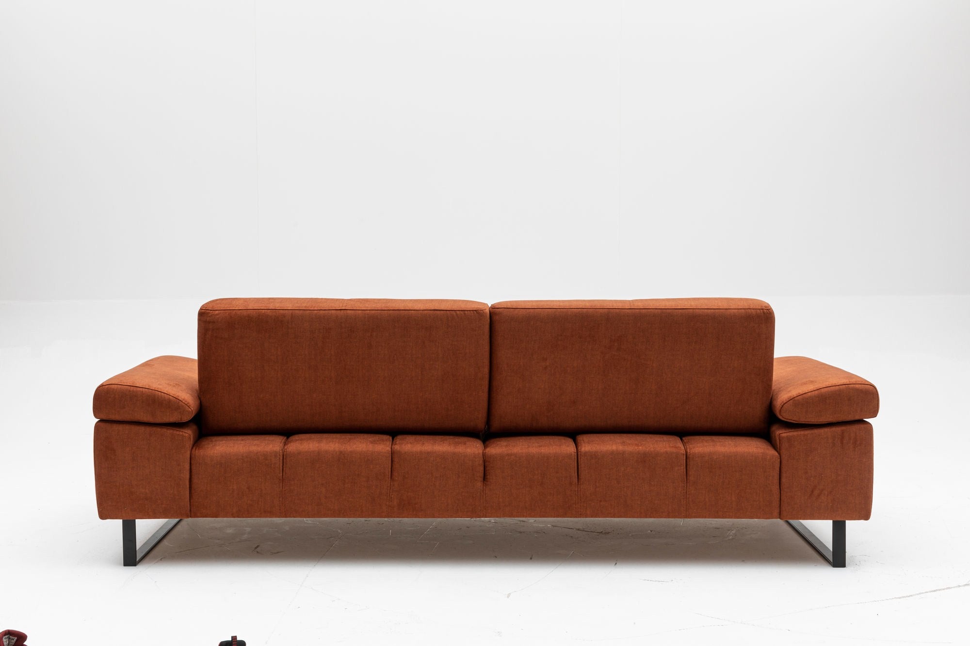 Mustang - Orange 3-Seater Sofa - Orange
