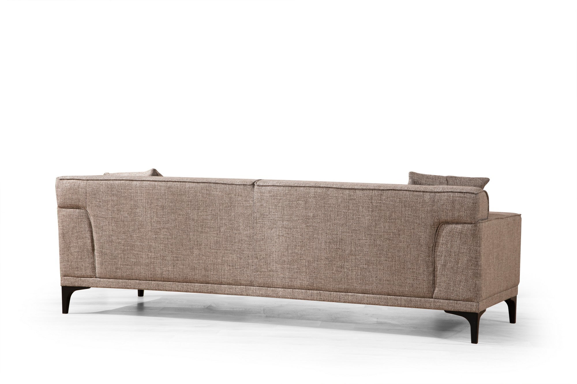 Petra 3 Seater Sofa - Fawn fabric| Comfortable Modern sofa