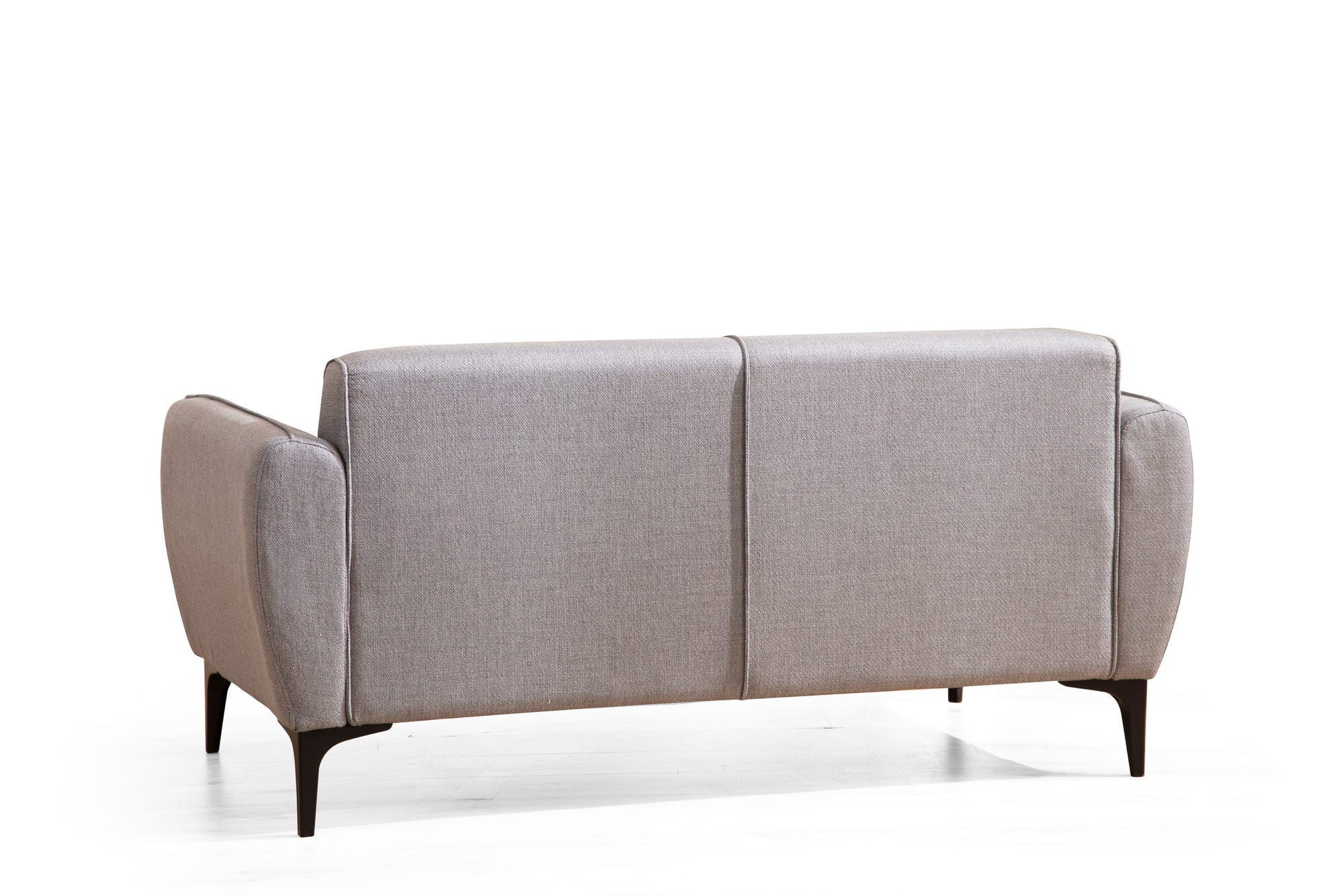 Belissimo – Grey 2 Seater Sofa | Compact Modern Couch for Two