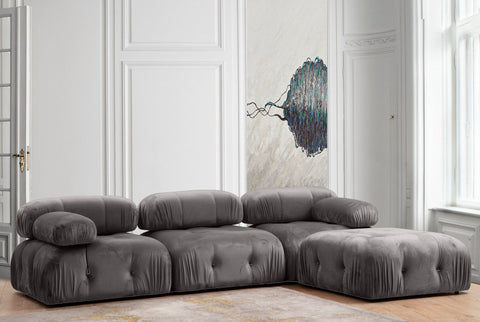 Bubble – Grey L Shape Corner Sofa | Designer Sectional for Living Room