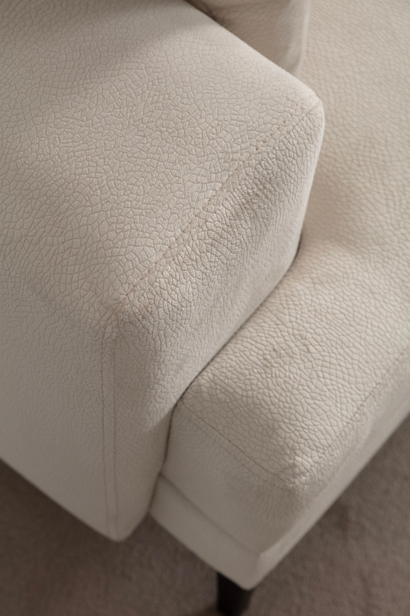 Astana  Ecru 3 Seater Sofa | Comfortable Modern Couch