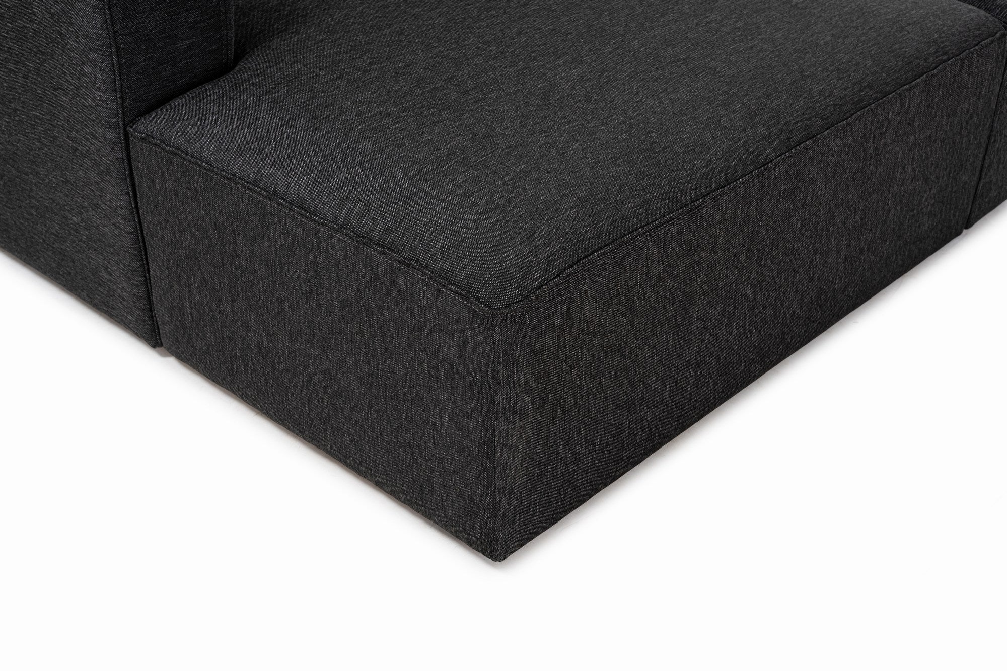 Mora – Anthracite L Shape Corner Sofa | Designer Sectional for Living Room