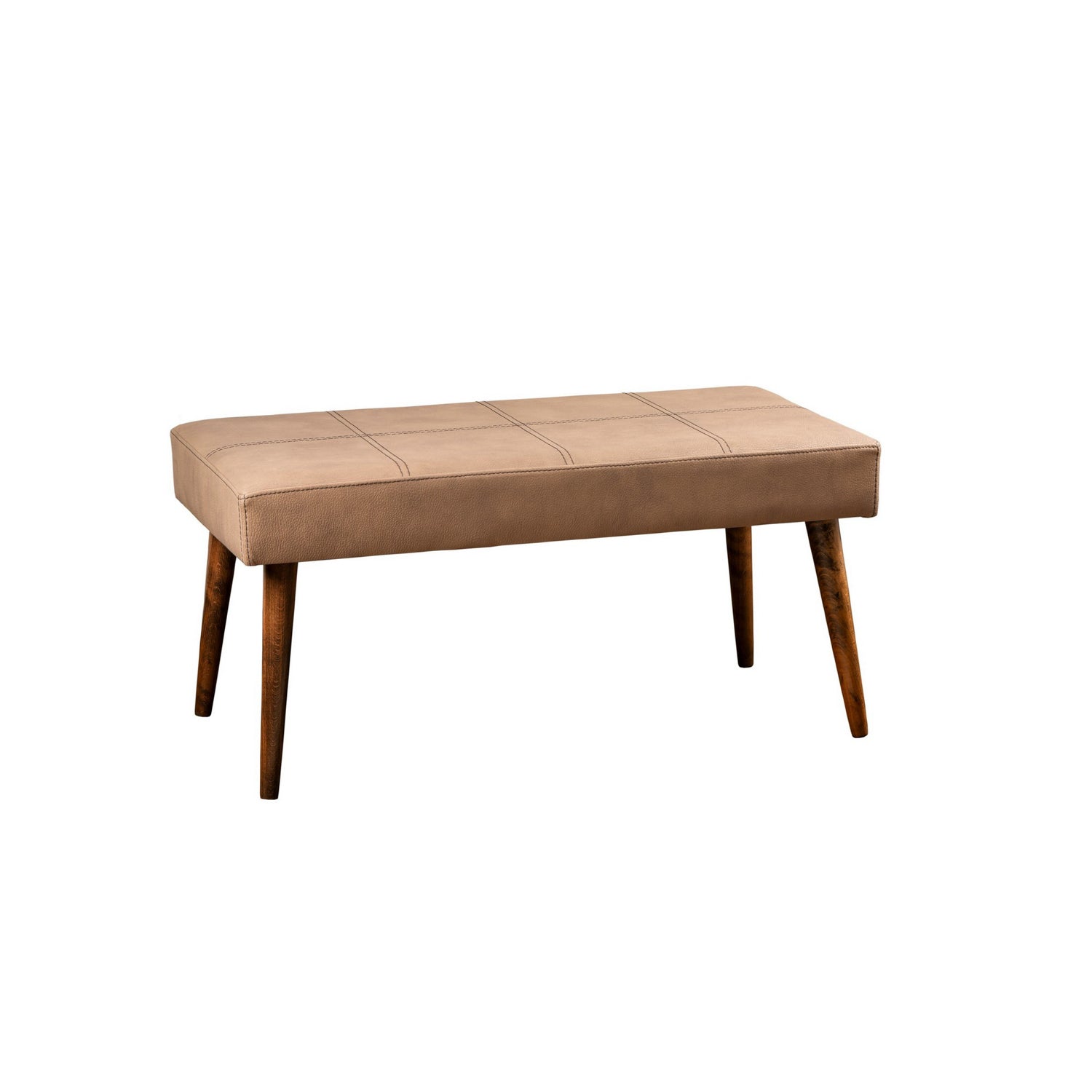 Pole | Mink Pouffe – Modern Upholstered Ottoman
