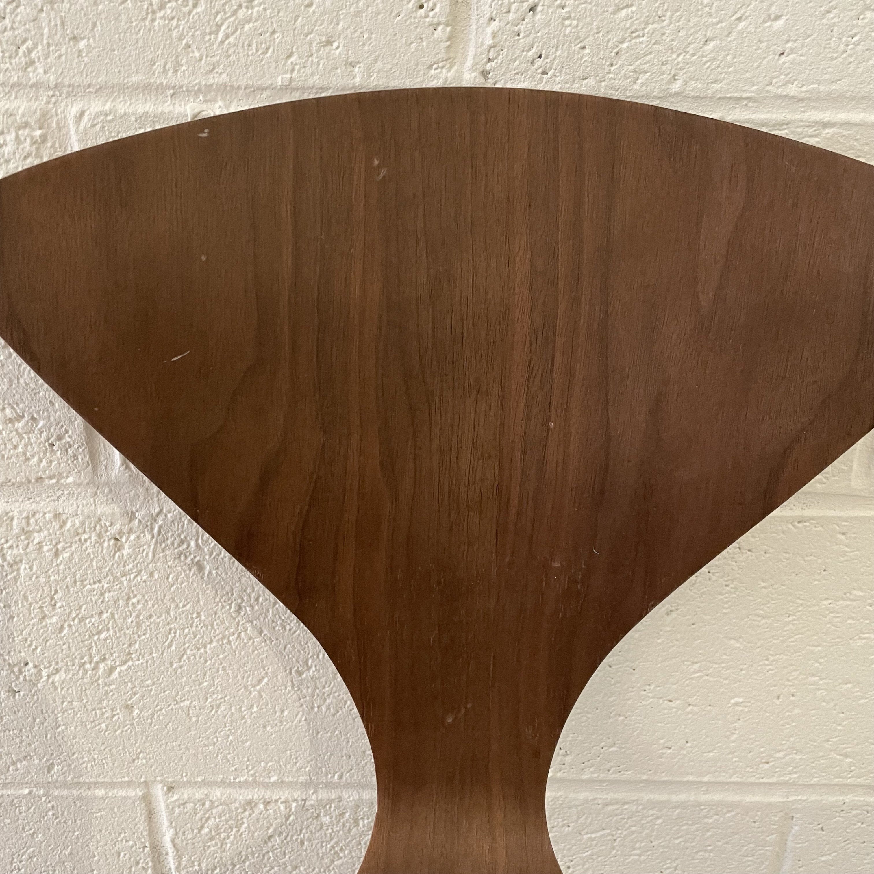 Chesnut Bar Stool in wood - Outlet 