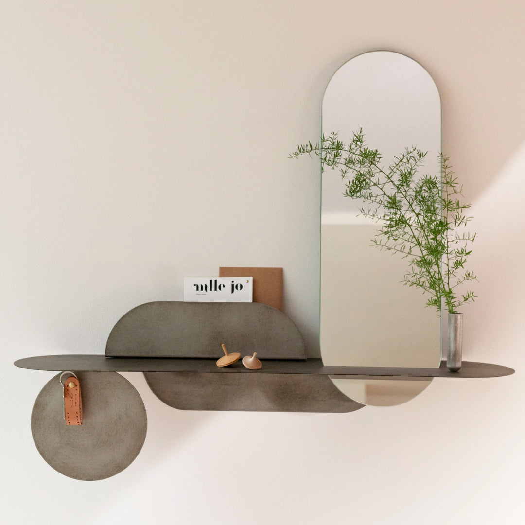White with mirror SIMPLY -Mlle JO