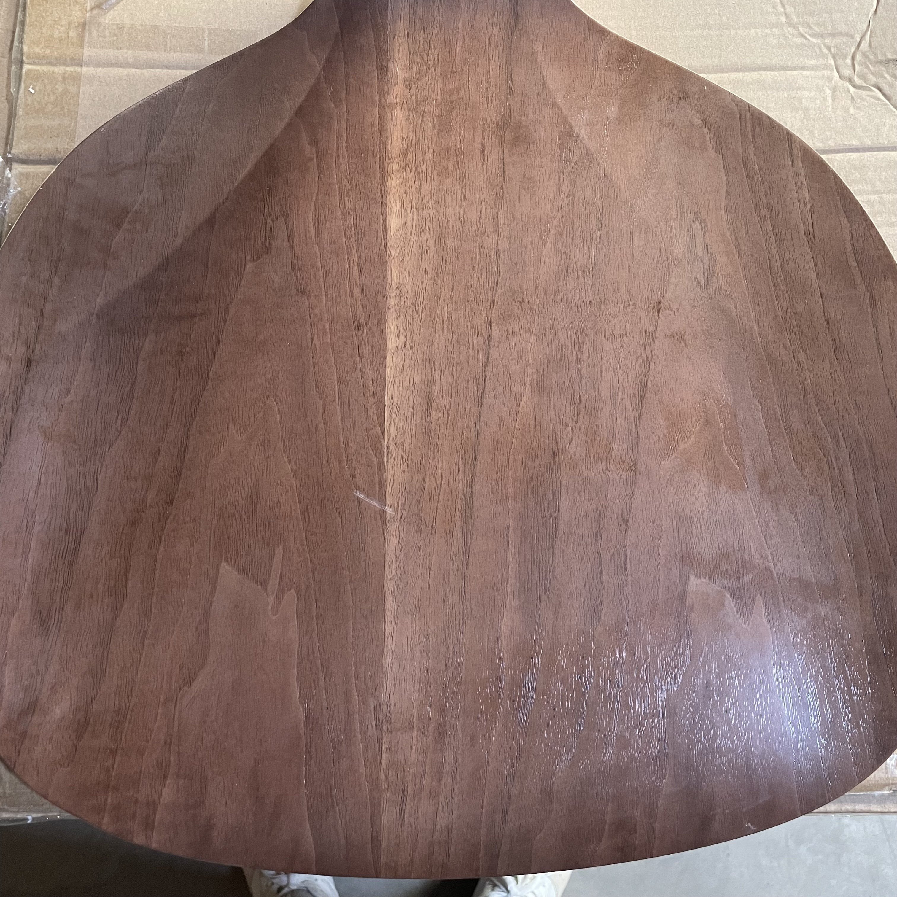 Chesnut Bar Stool in wood - Outlet 