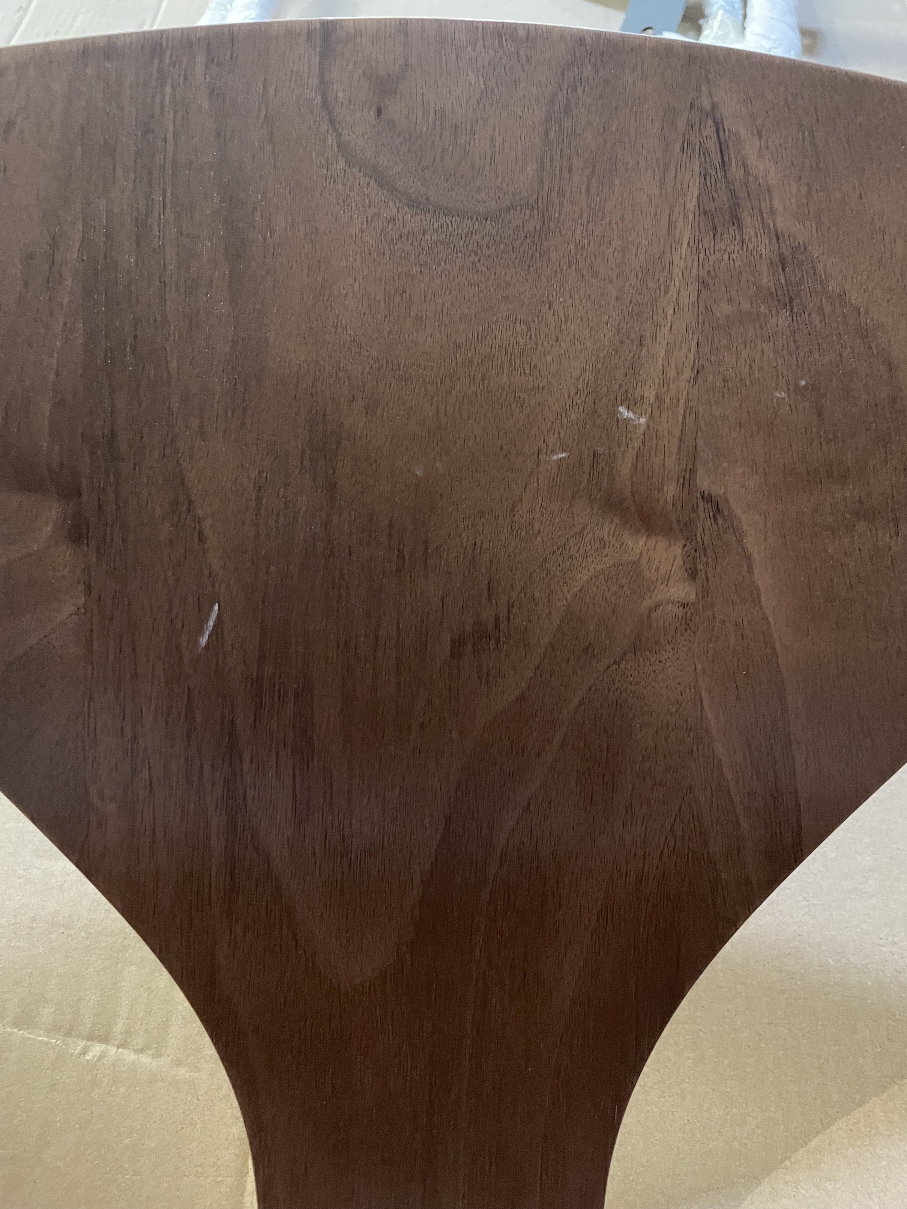 Chesnut Bar Stool in wood - Outlet 