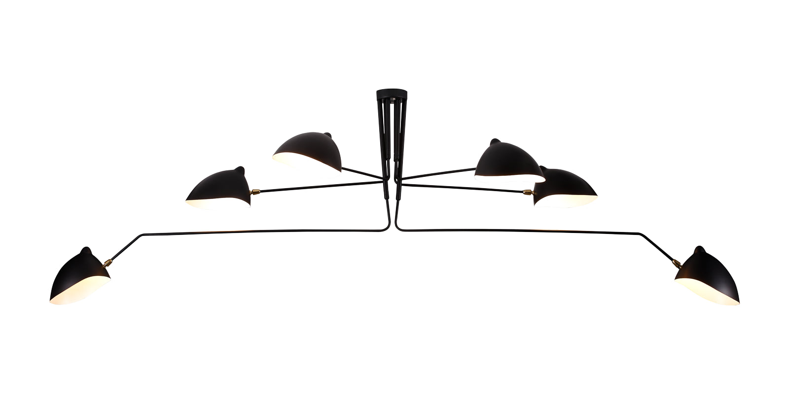 6 arms Ceiling lamp Spider - Outlet