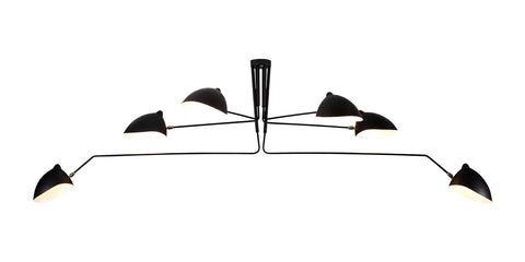 6 arms Ceiling lamp Spider - Outlet