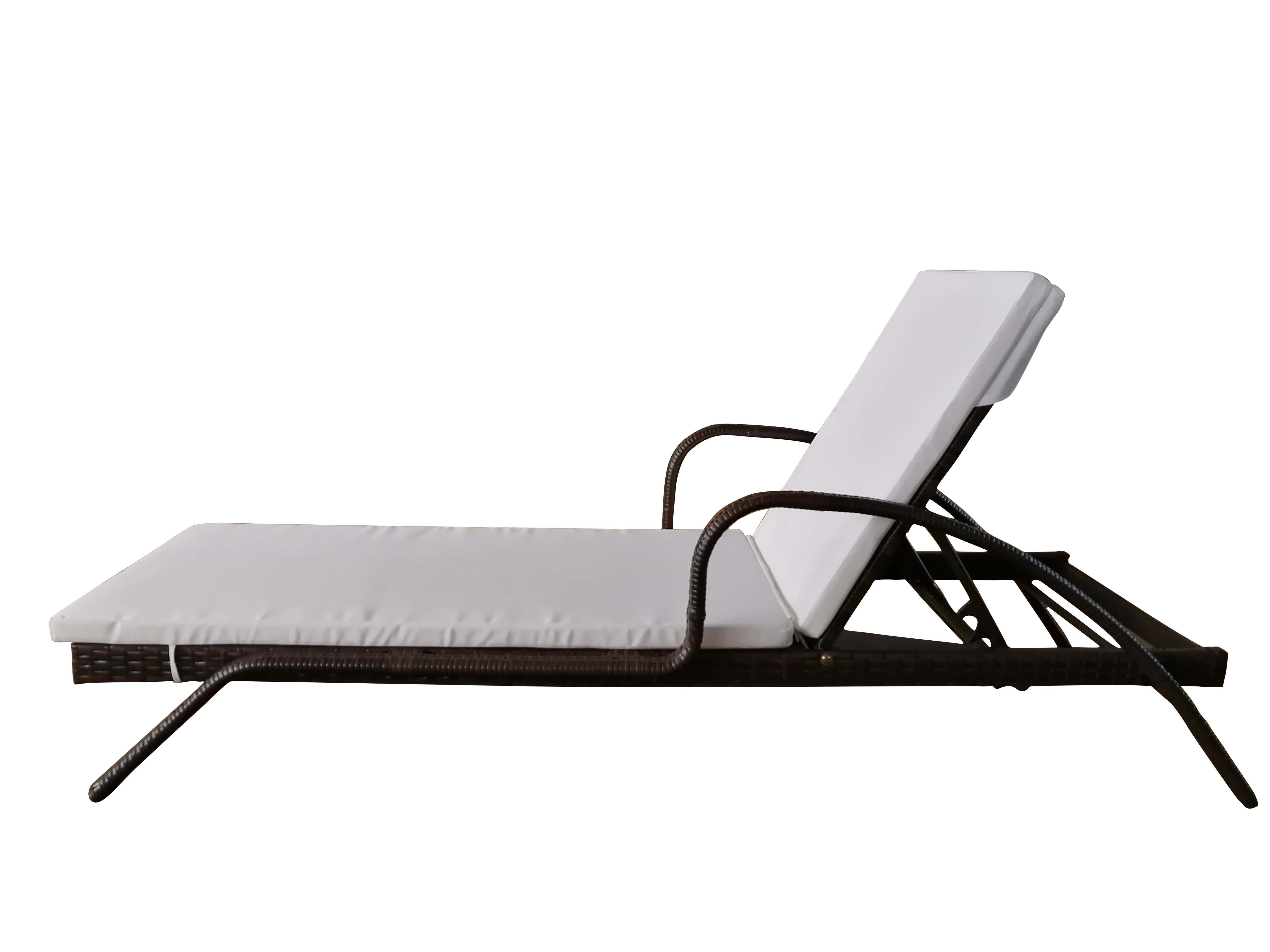 Garden furniture set in rattan BIARITZ