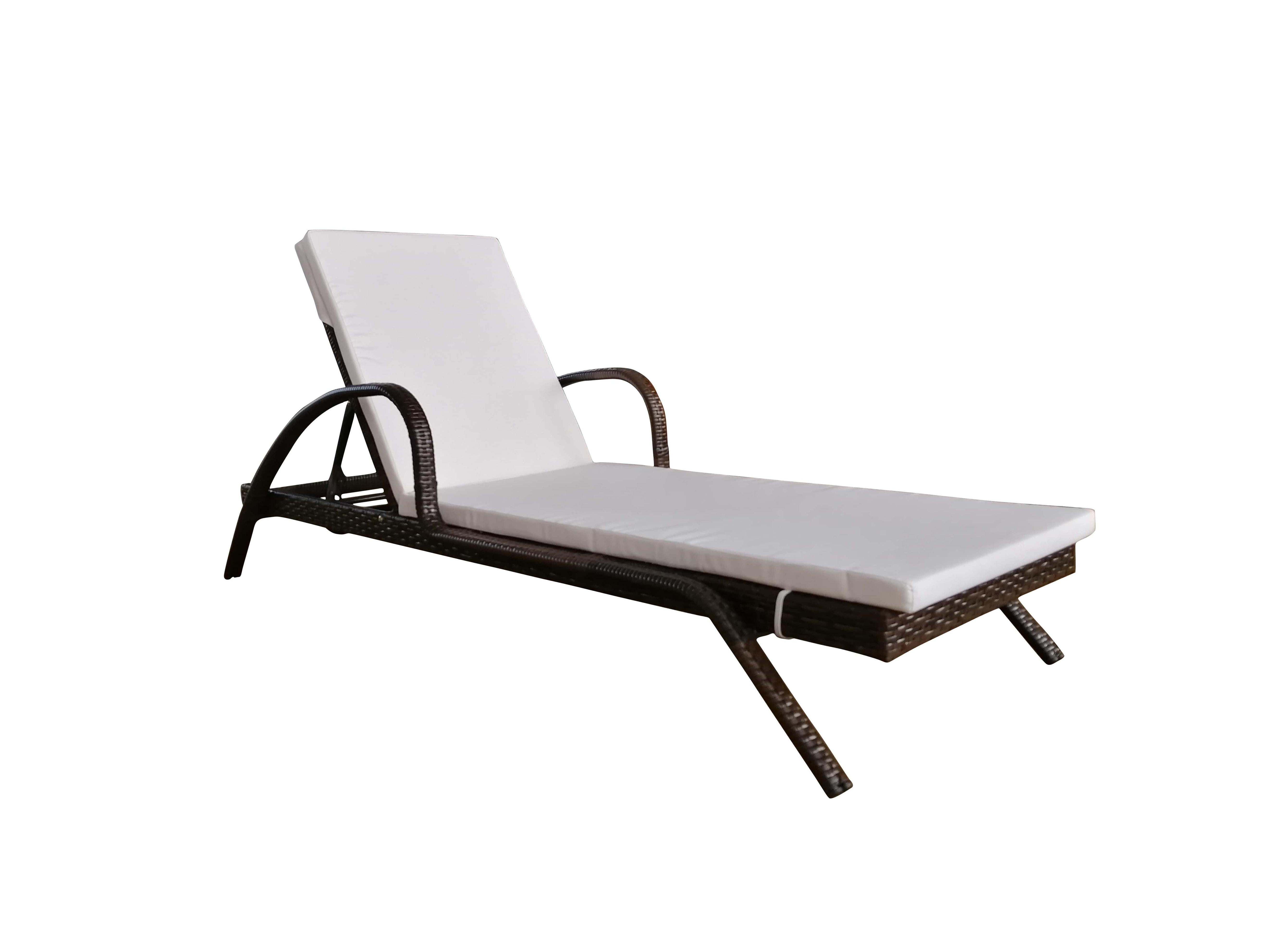 Garden furniture set in rattan BIARITZ
