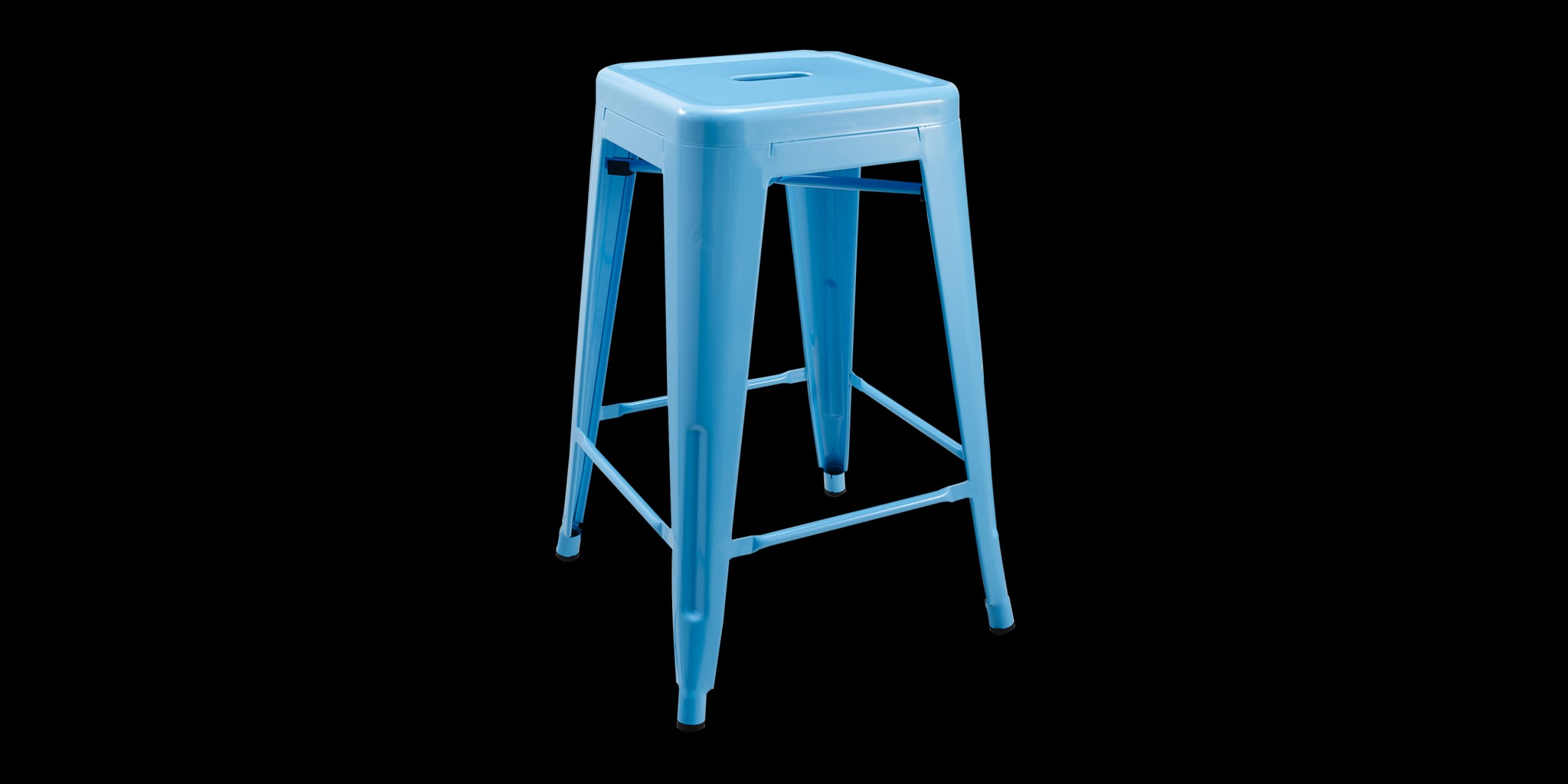 LIX Barstool “Café Retro” - Metal brushed