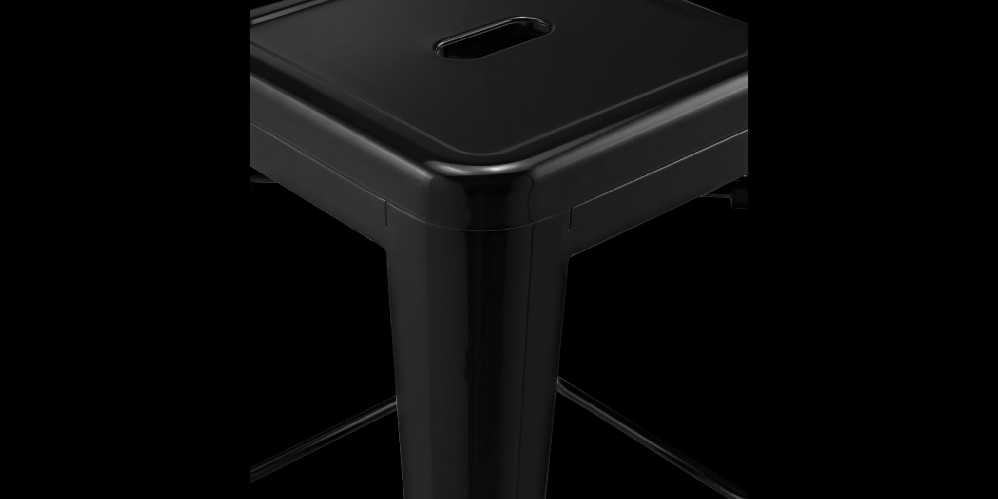 LIX Barstool “Café Retro” - Metal brushed