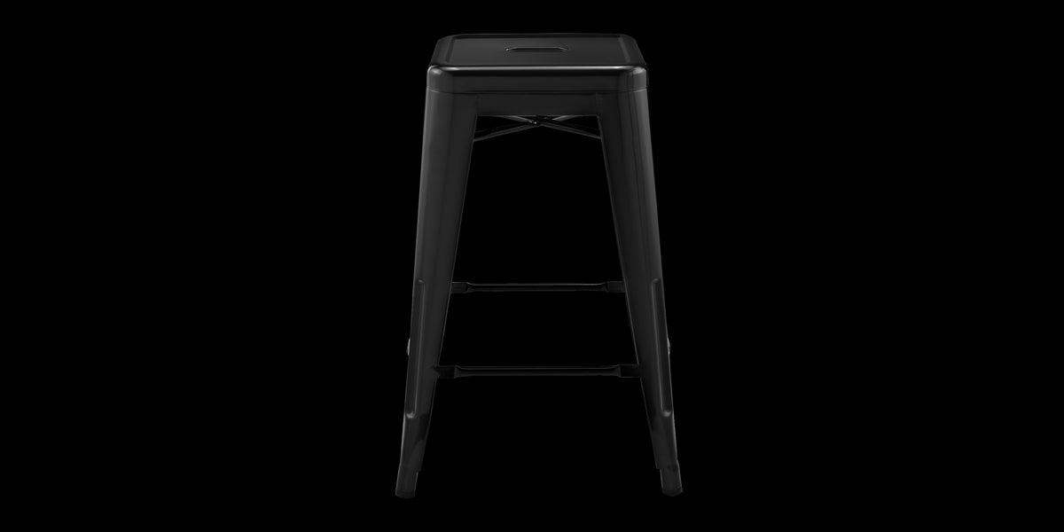 LIX Barstool “Café Retro” - Metal brushed