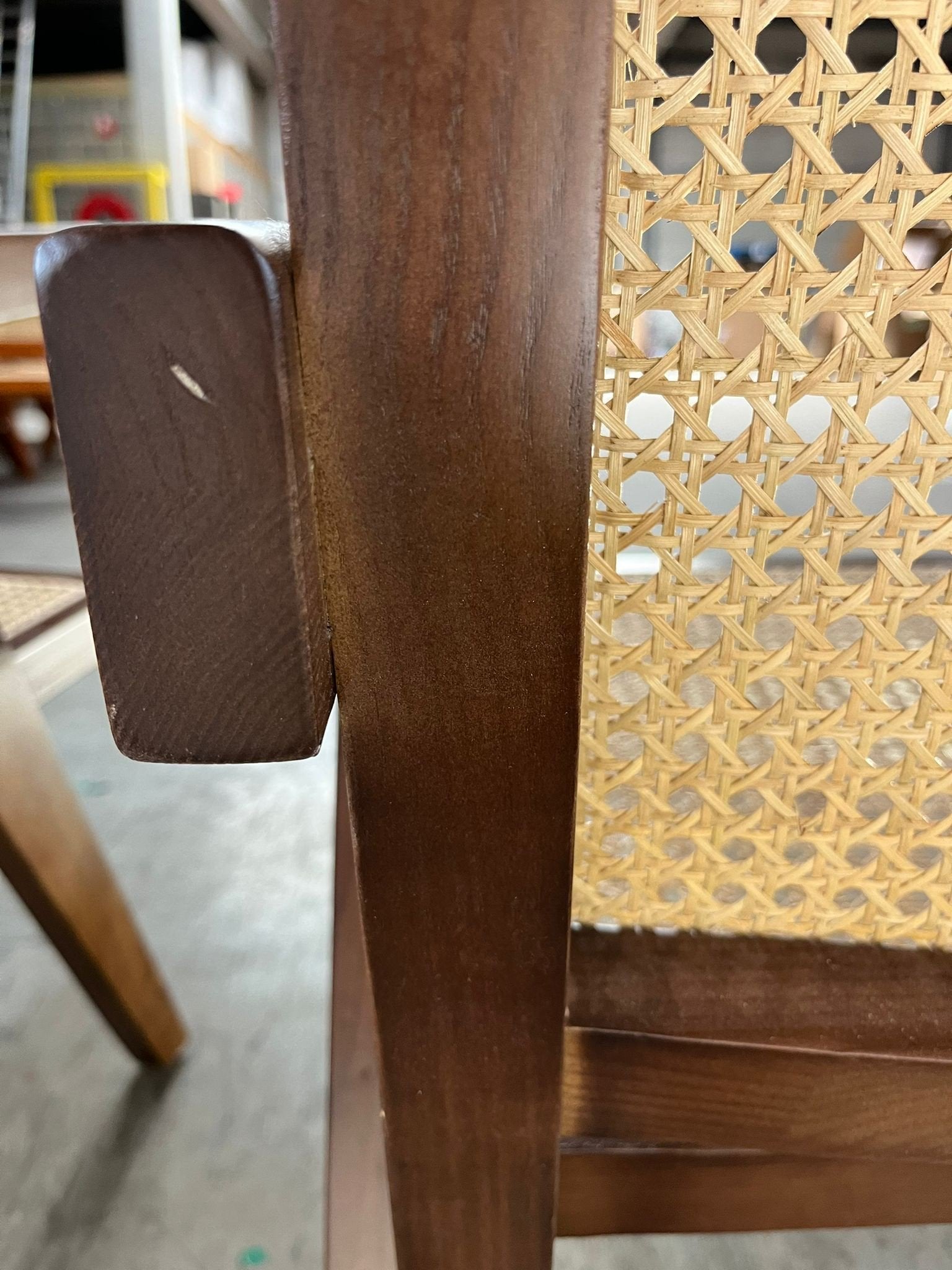 Pack of 3 Jeanne chairs with armrests-OUTLET