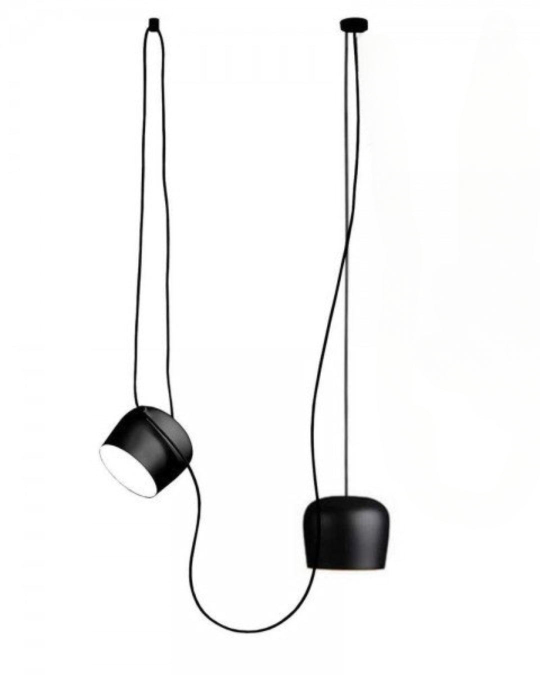 AMAI pendant light 2 lampshades Zwart - Outlet