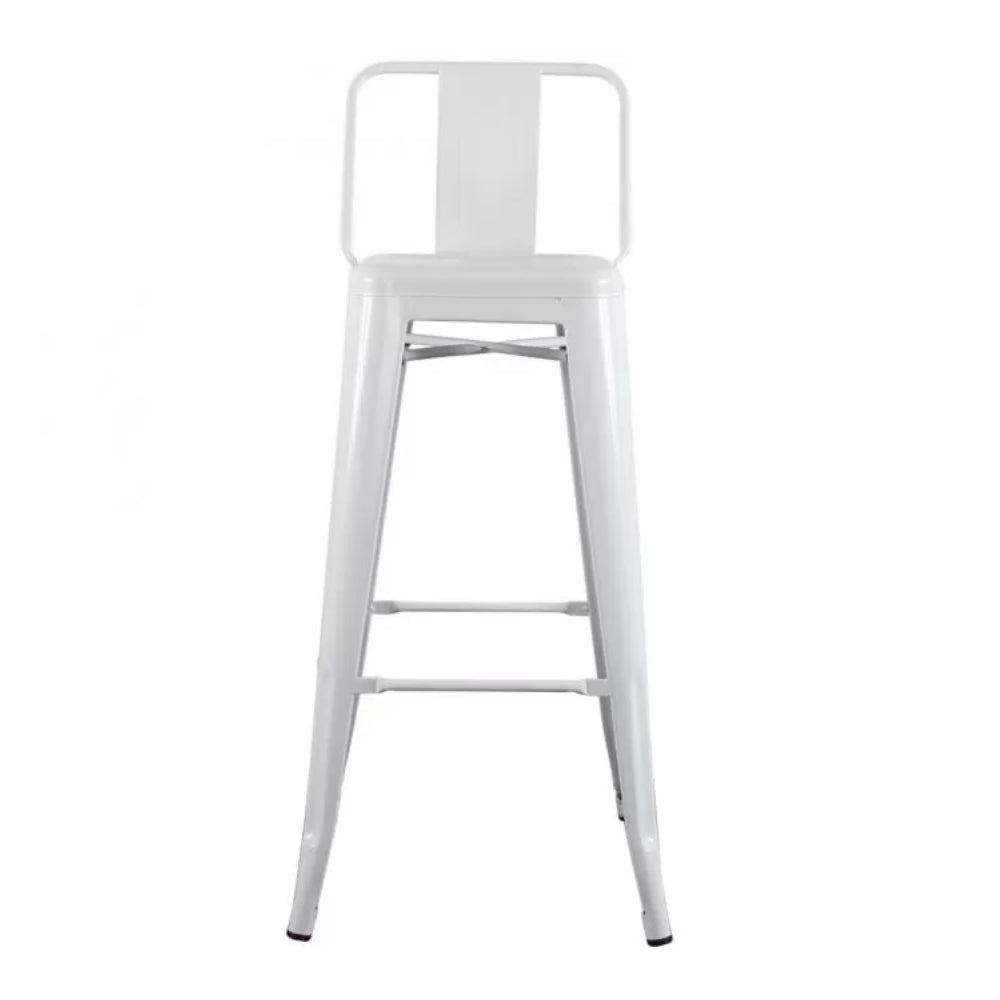 Set of 3 Lix stools 75cm White - Outlet