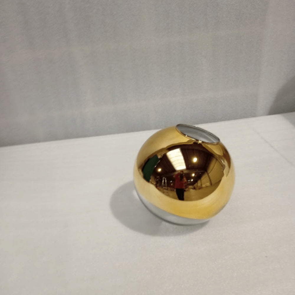 Mirror pendant lamp in gold - Outlet