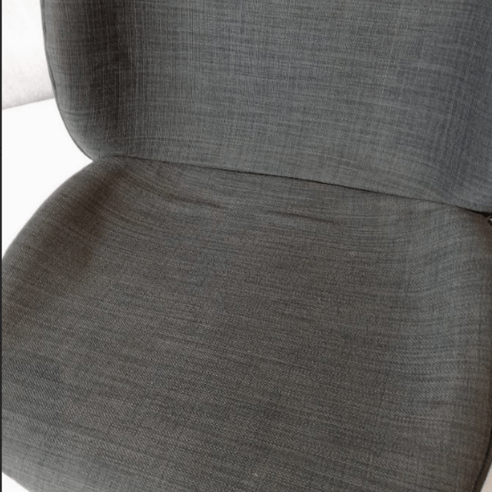 Bella Grey Fabric Bar Stool 75cm - Outlet