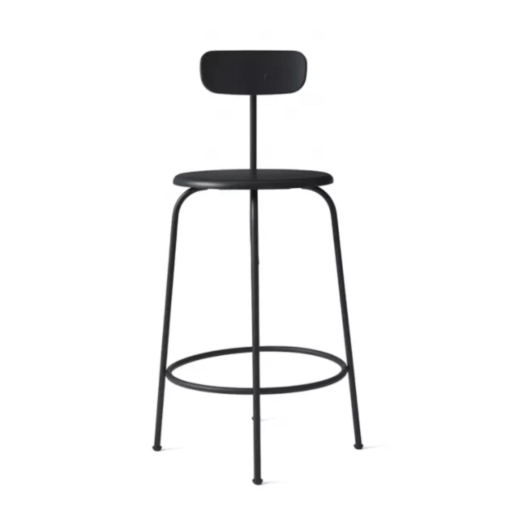 Set of 2 Afteroom stools 75cm Black - Outlet