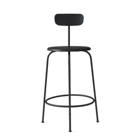 Set of 2 Afteroom stools 75cm Black - Outlet