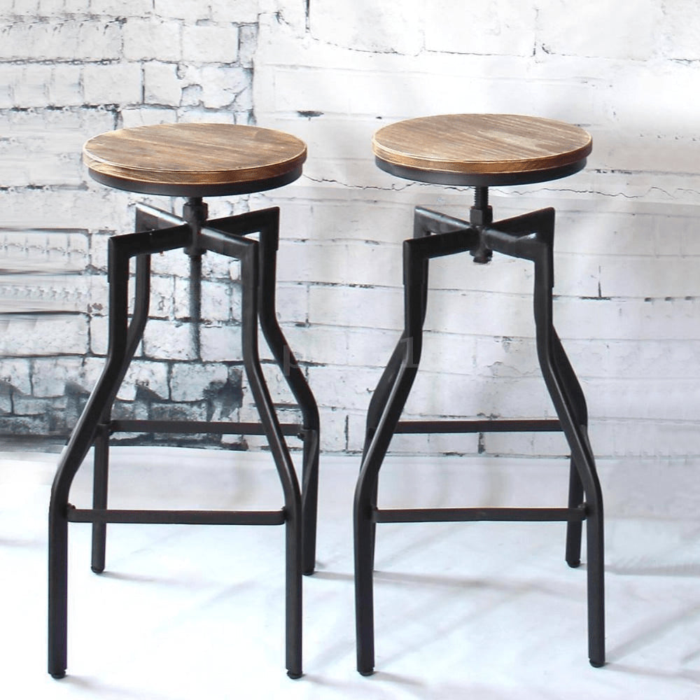 Industrial Turner Bar Stool - Outlet