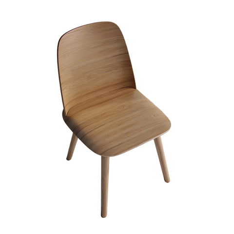 Glavo natural wood chair - Outlet