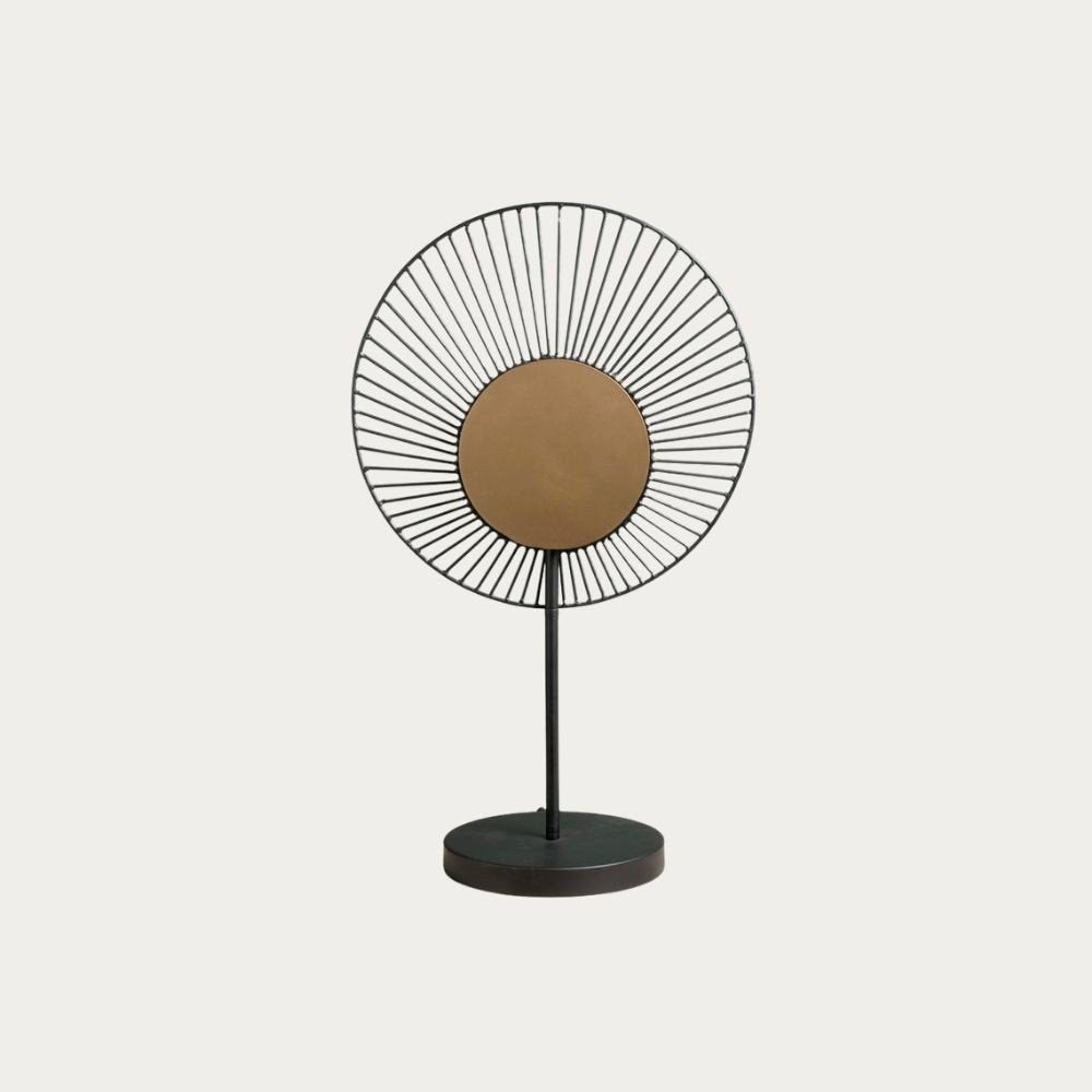 Black and Gold Design Table Luminaire