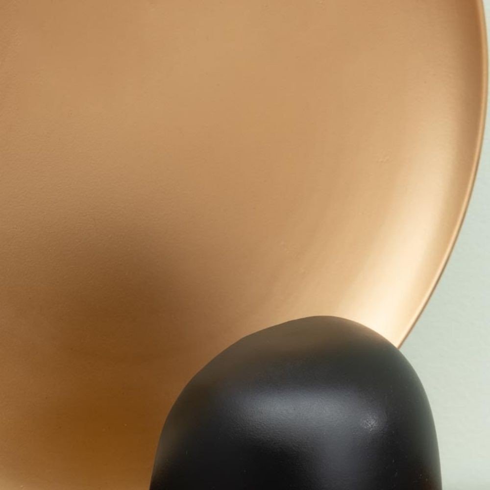 Black and Gold Modern Bedroom Lamp