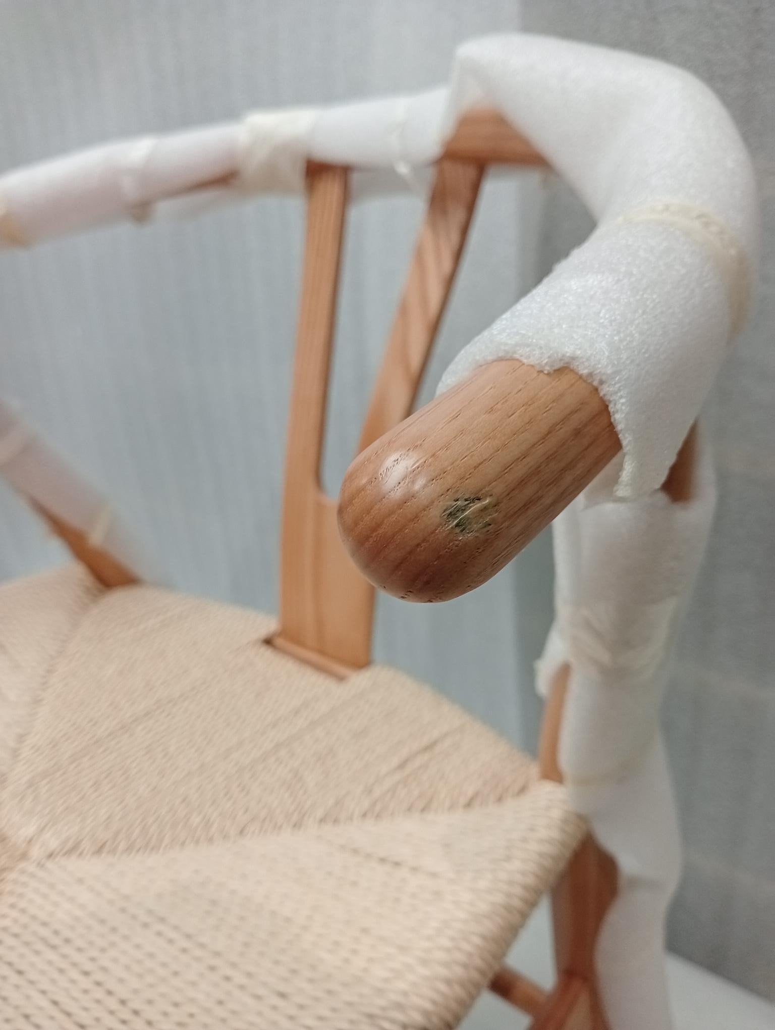 Dizo chair natural wood - Outlet