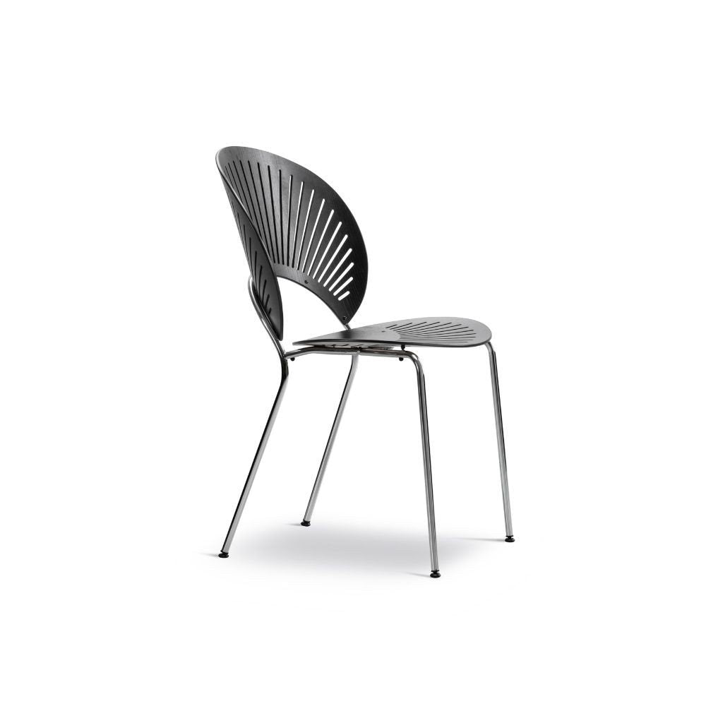 Shelly black wooden chair - Outlet