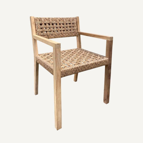 Outdoor chair wood and teak Lignaria