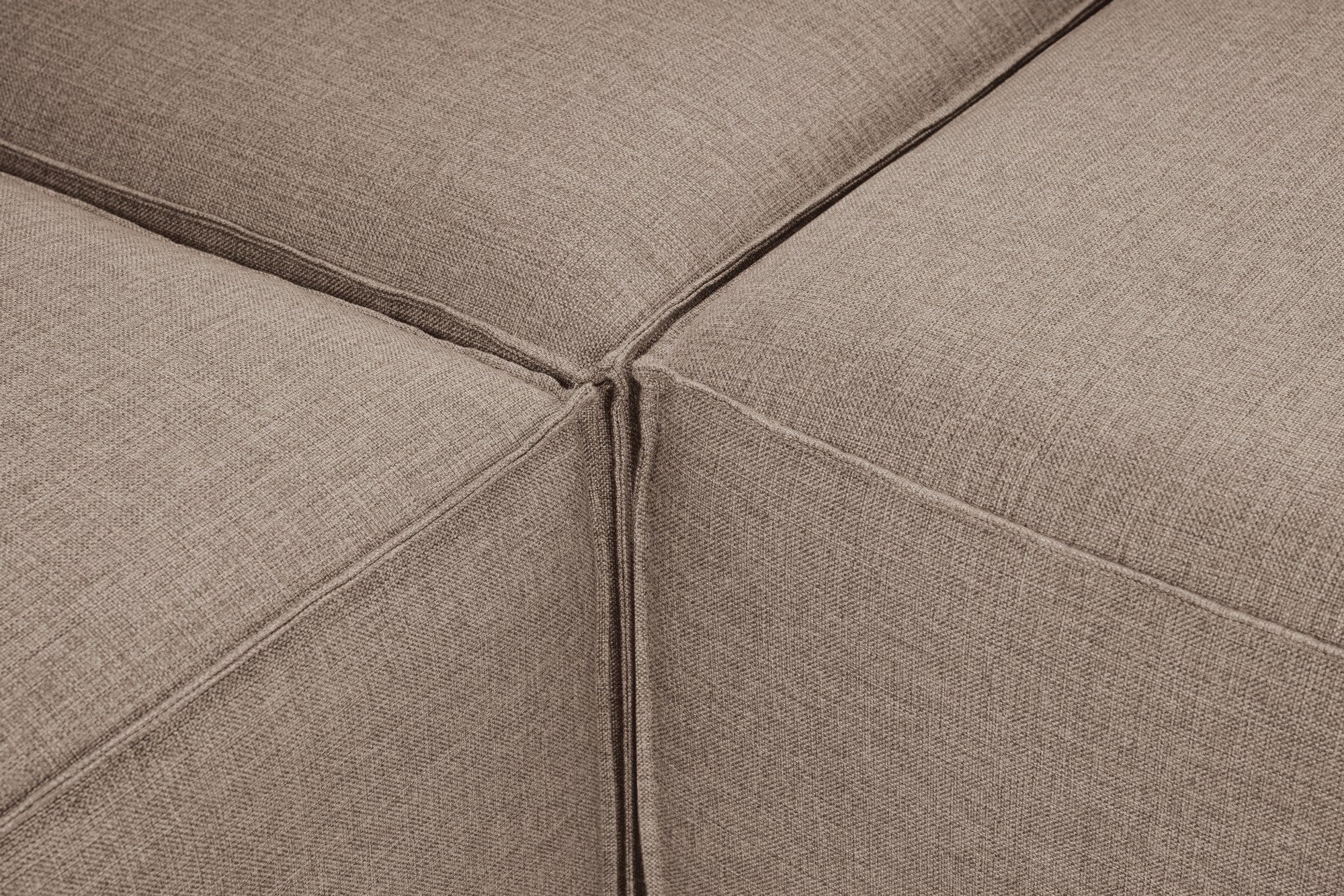 Fora – Brown L Shape Corner Sofa | Designer Sectional for Living Room