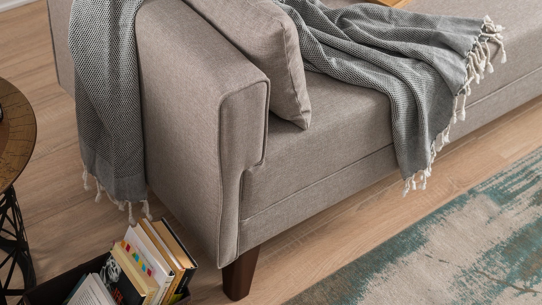 Bella – Cream 3 Seater Sofa | Comfortable Modern Couch for Family