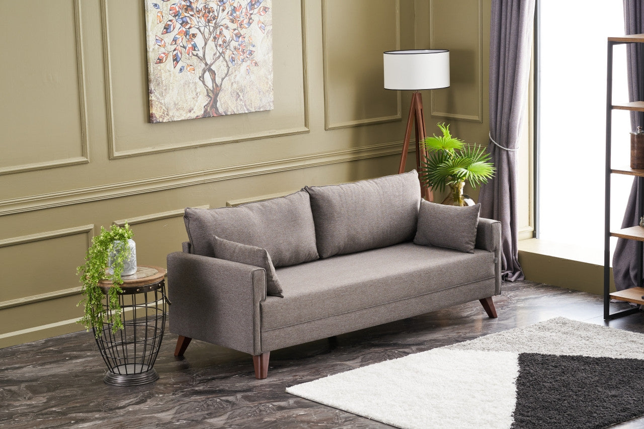 Bella – Brown 3 Seater Sofa | Comfortable Modern sofa for Family