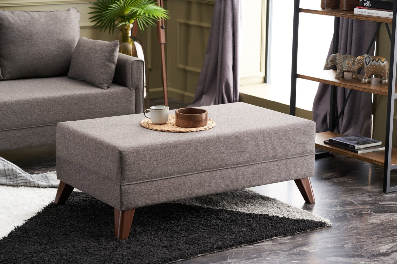 Bella – Brown L Shaped Corner Sofa Bed | Modular Sectional