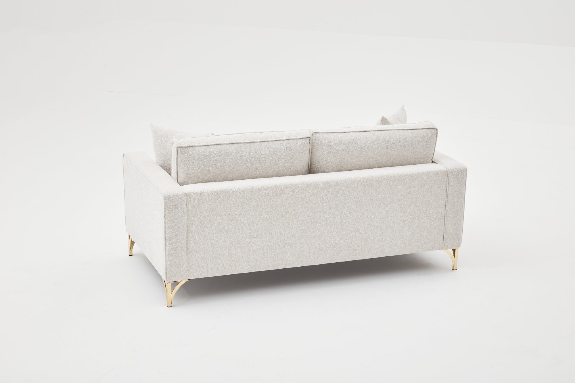 Berlin – Cream
Gold 2 Seater Sofa | Compact Modern Couch for Two